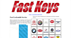 Desktop Screenshot of fast-keys.com